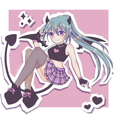 demon girl demon girl